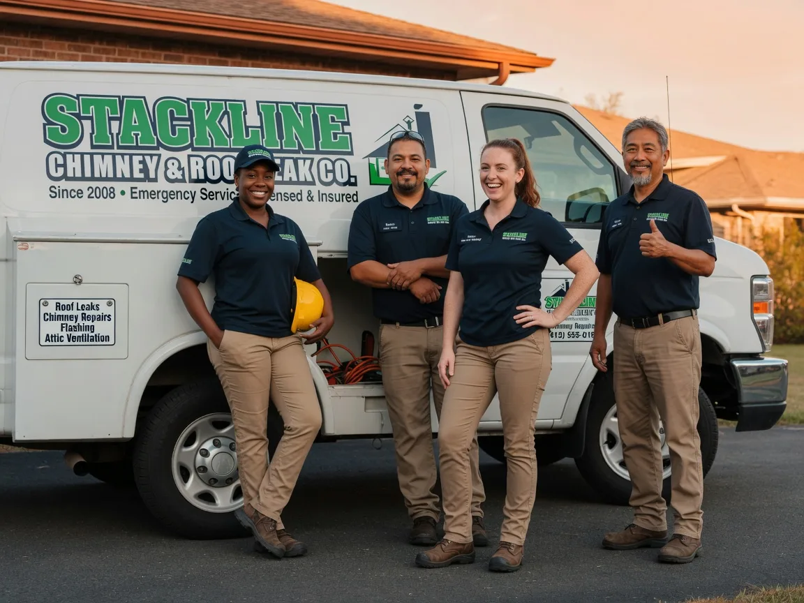 Chimney flashing repair company in Rosser, TX